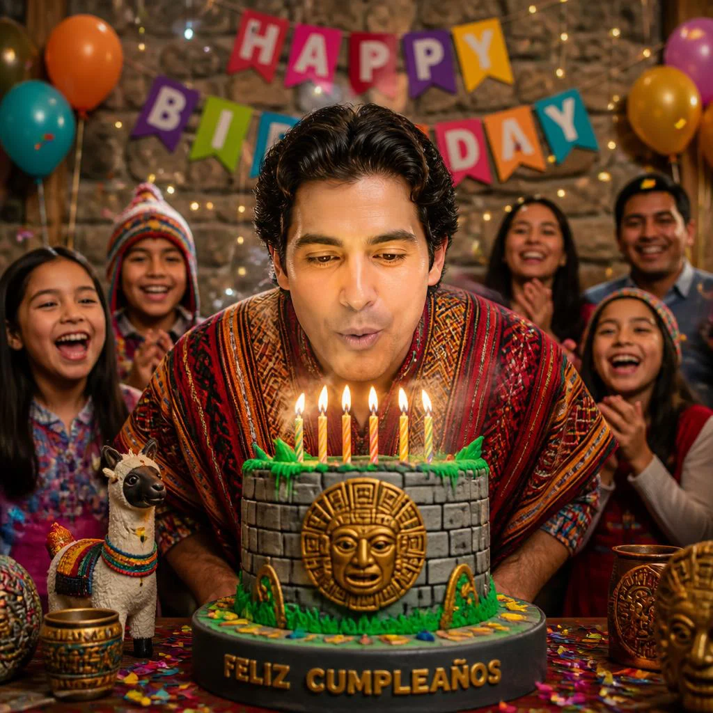 Birthday Candle Blowing Fun | trending birthday prompt copy paste