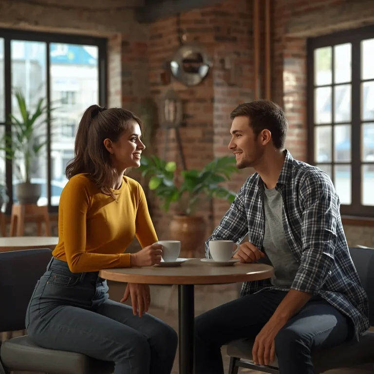 Cafe Date Connection | Couple romantic prompt for Gemini AI