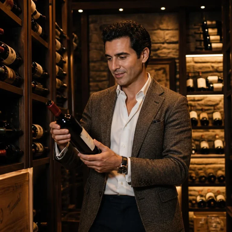 Exclusive Wine Cellar | luxury lifestyle prompt for gemini