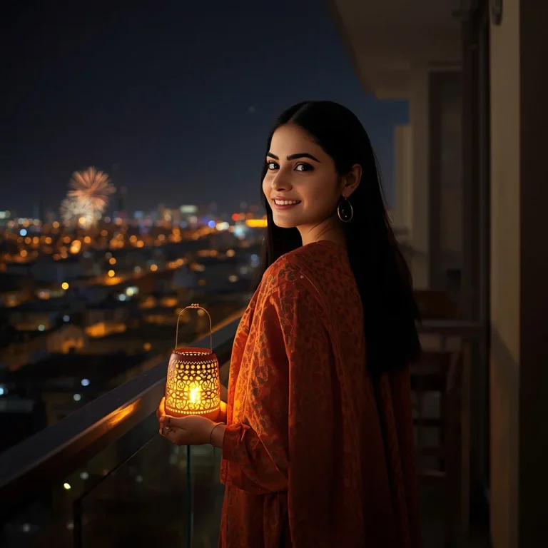 Festive City View | indian festival diwali prompt