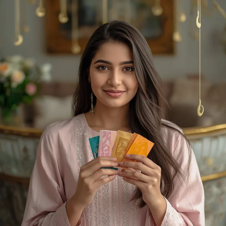 Giving Eidi Festivities | eid celebration ai photo