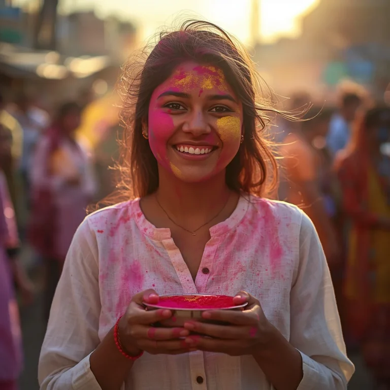 Holi Joyful Colors | holi ai prompt