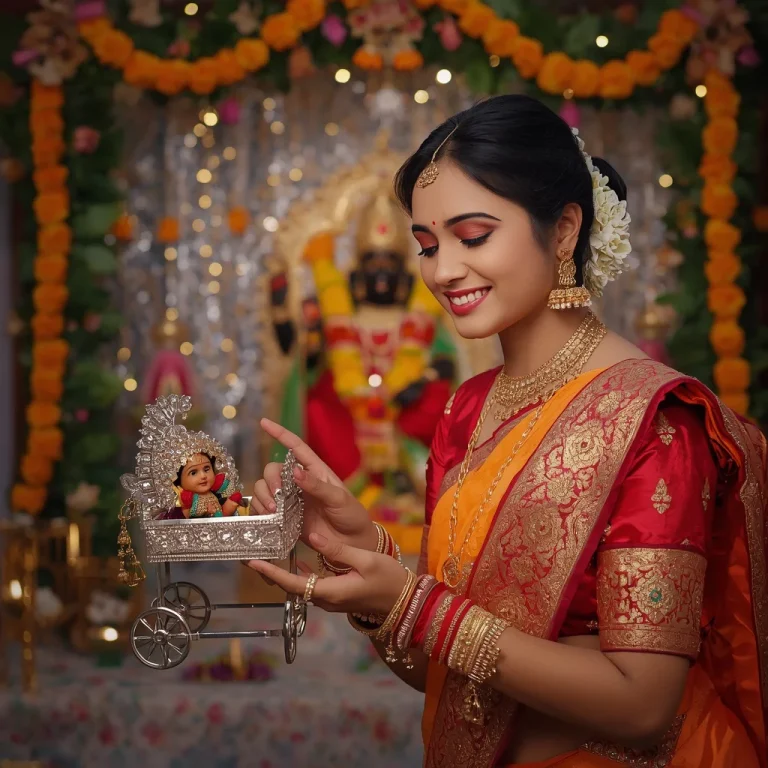 Krishna's Cradle Moment | krishna janmashtami prompt chatgpt