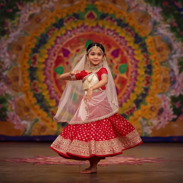 Radha's Graceful Dance | happy janmashtami ai photo