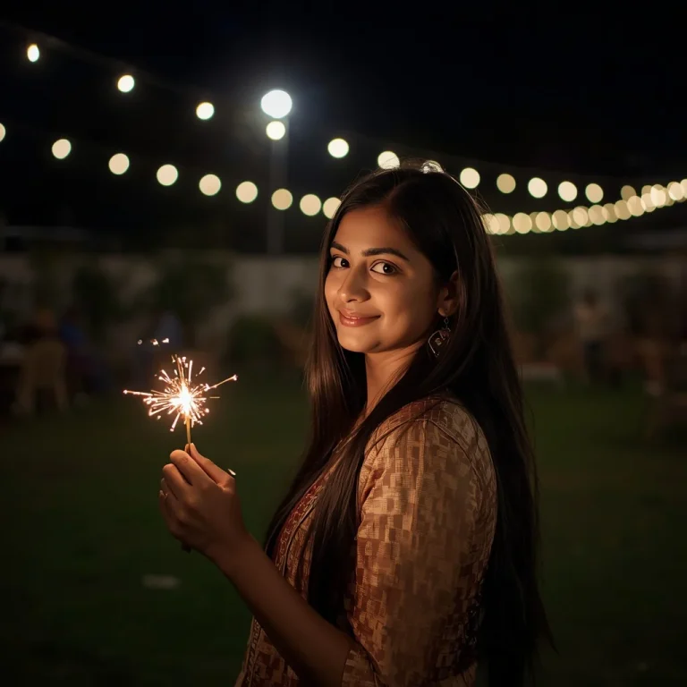 Safe Diwali Cracker Fun | diwali diya ai prompt