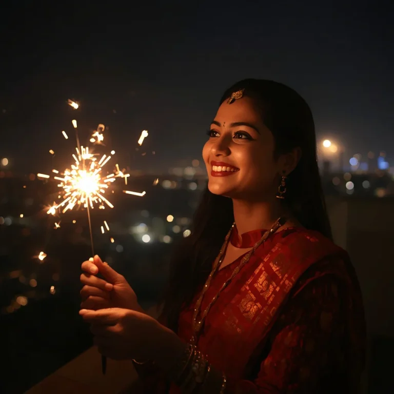 Sparkling Firecracker Fun | diwali festival prompt for gemini