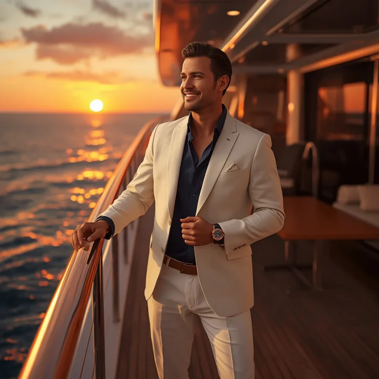 Sunset Yacht Cruise | luxury lifestyle ai prompt