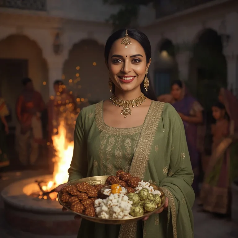 Sweet Moments of Lohri | lohri ai prompt