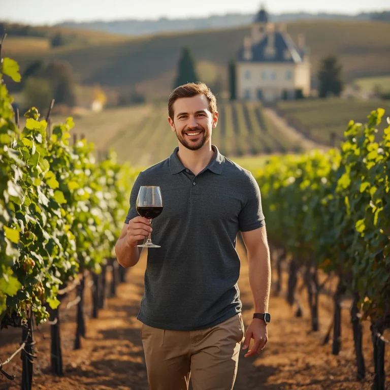 Vineyard wine tasting | private jet luxury ai prompt