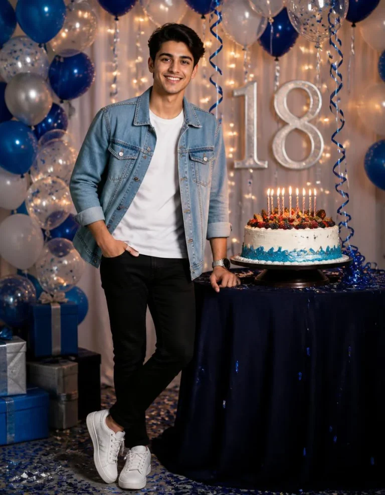 18th Birthday Denim Boy Celebration
