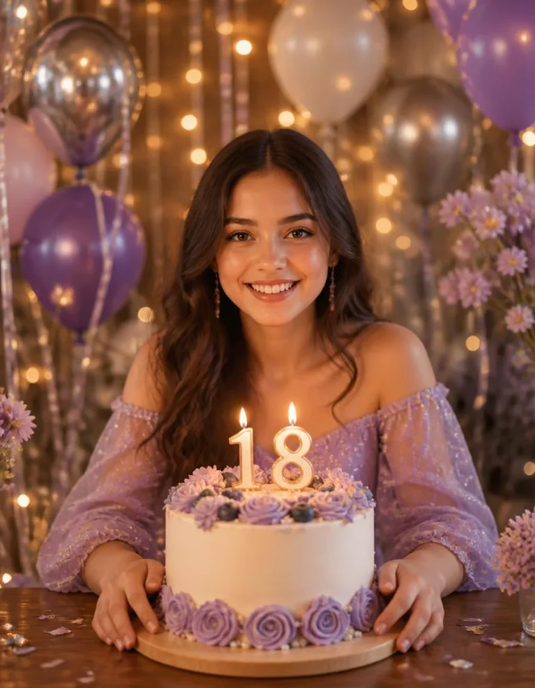 18th Birthday Fairy-Light Girl Celebration