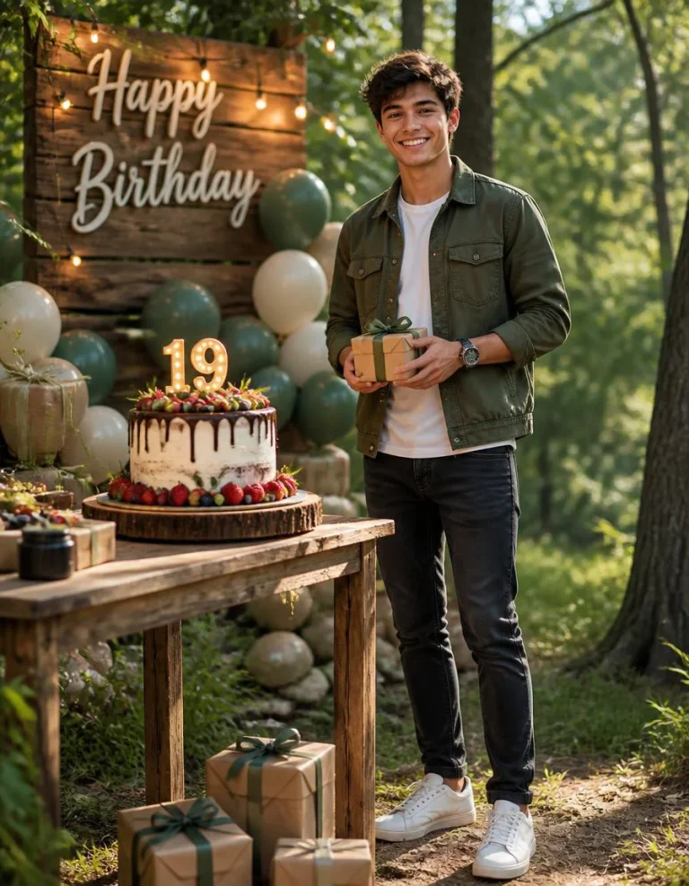19th Birthday Outdoor Adventure Portrait