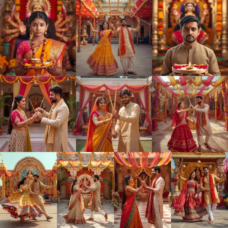 10 Amazing Navratri prompt boy to Transform Your AI Photos