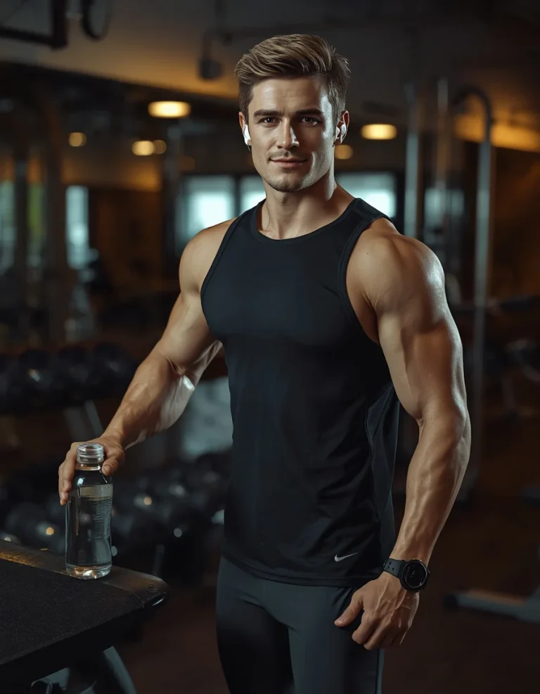 Post-Workout Water Break