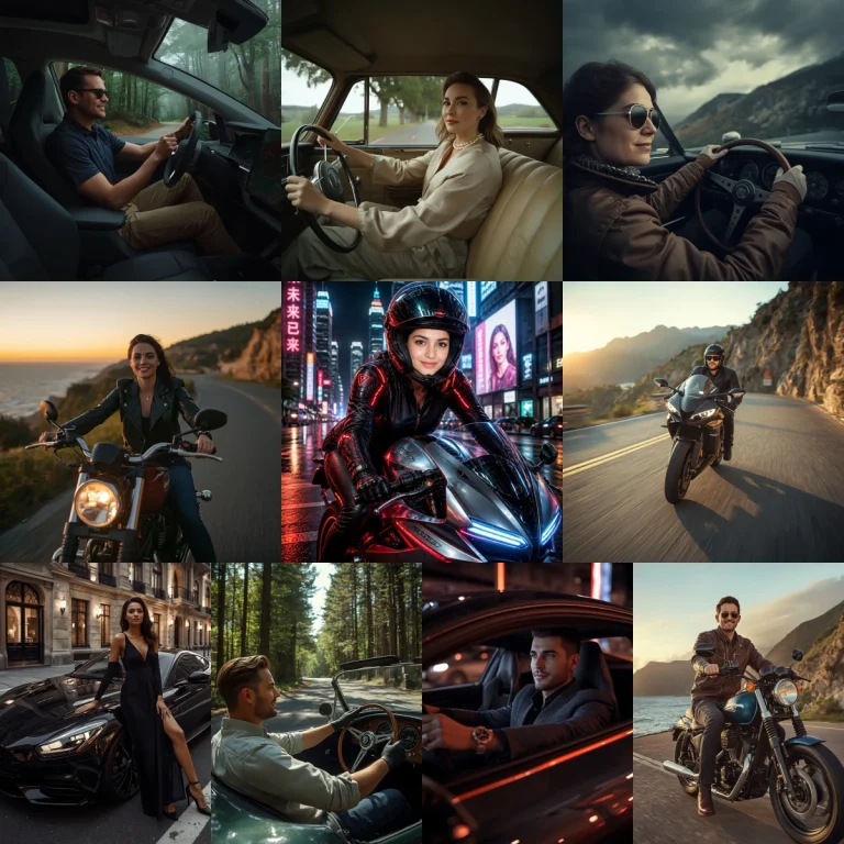 Top 10 Bike Riding AI Image Prompts for Cinematic Road Adventure Photos